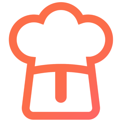 Logo Airfry Addict orange sans texte